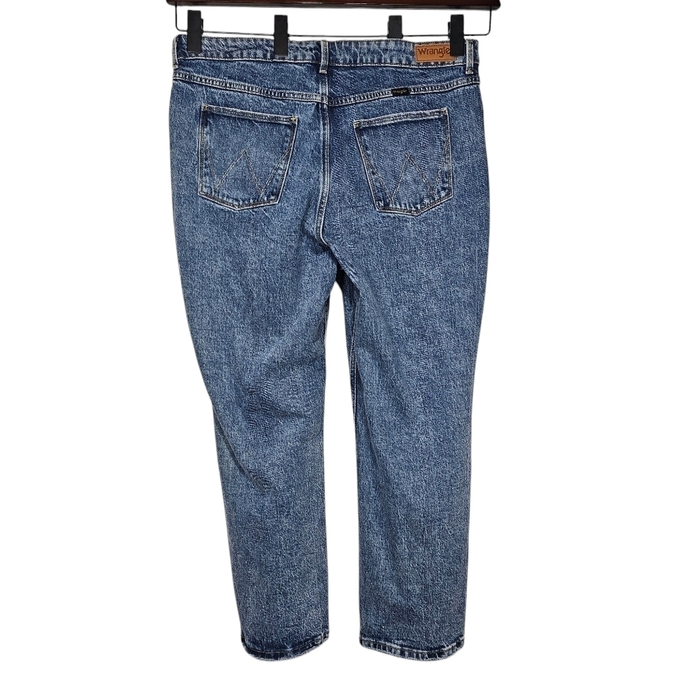 Wrangler High Rise Rodeo Straight Crop - Picture 4 of 5
